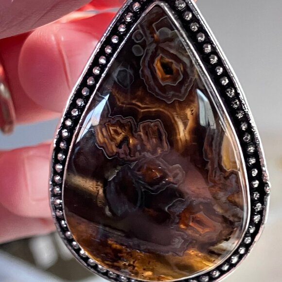 Stick Agate Pendant Stone Crystal Jewelry - Picture 8 of 8